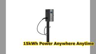 EV-oplader met één arm