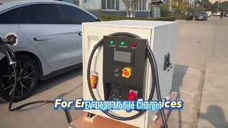 CCS2 CCS1 GB/T Mobiele EV-oplader Vloeistofkoeling voor noodgevallen op de weg