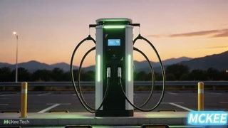 DC EV-snellader met 10 inch touchscreen