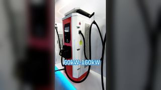 60-160 kW Dual Gun DC snelle EV-oplader met IP54 weerbestendige bescherming voor commercieel gebruik