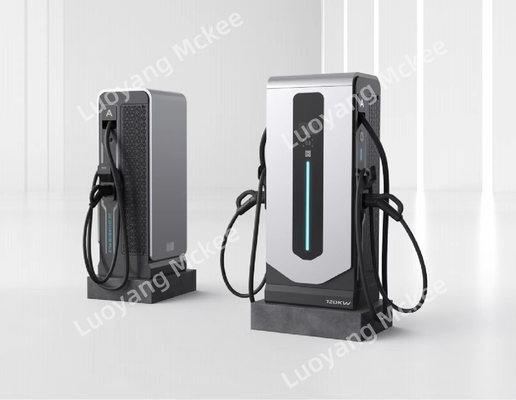 DC-oplaadstapel 120kW Hoog vermogen Compatibel met CCS2/CHAdeMO/GB Nationale normen 24 uur operatie en onderhoud