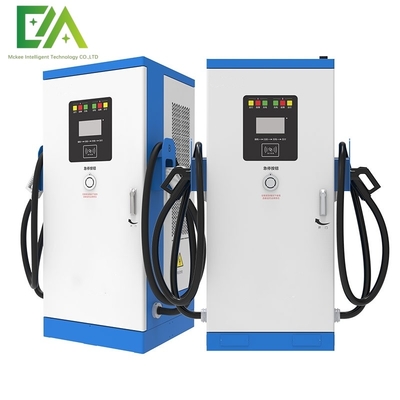 Goede prijs. 120KW geïntegreerde dubbelgeschut DC-laadstation voor elektrische voertuigen CCS2 GBT Commerciële elektrische voertuigen snellaadstapel online