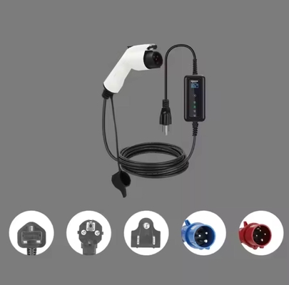 Goede prijs. Ev Draagbare 7kw Ac Ev Charger Mobiele Evse Draagbare Charger Elektrisch laadstation Draagbare elektrische auto-charger online