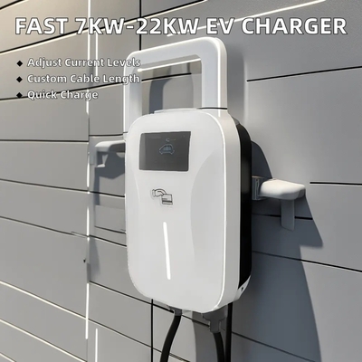 Goede prijs. 7KW 11KW 22KW Autolader GBT Type 1 Type 2 AC 220V 380V Wandmontage Wallbox Elektrische auto Home Ev Fast Charger online