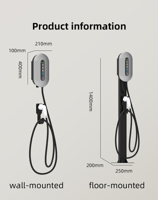 50HZ 220V 7KW 32A AC EV Charger dekt alle signaalgebieden Intelligent opladen