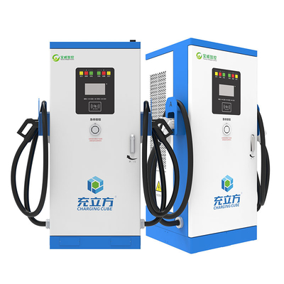 Commerciële twee geweren 120 kW 240 kW DC EV-oplader snelle EV-oplaadstapel