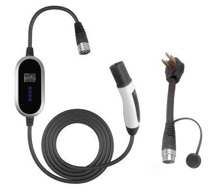 Goede prijs. 50A 240V 16ft NEMA 14-50P Mobile Ev Car Charger Draagbare Tesla Car Charger online