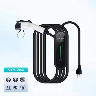 Goede prijs. Home Mobile Type 2 Elektrische auto Huisoplader 32A 7Kw Met 5m kabel Optioneel online