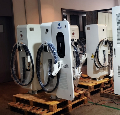 Goede prijs. 120kw Dual Gun elektrische auto oplader vloer snelle oplader op maat online