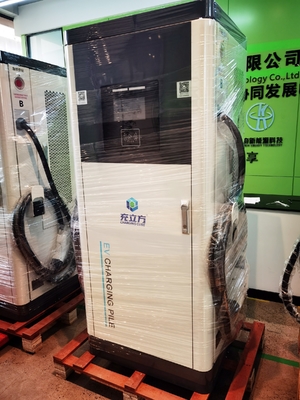 CE-gecertificeerd dubbele pistool 80kW/120kW/160kW Fast DC elektrisch voertuig laadstation