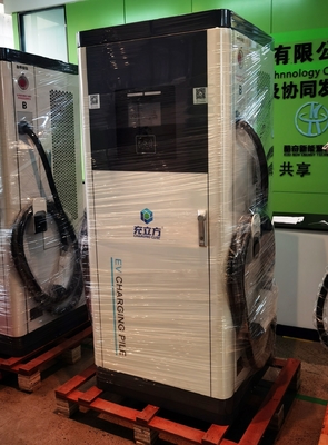 Nieuwe 80kW CCS2 elektrische voertuiglader AC DC elektrische voertuigvloerlaadstation