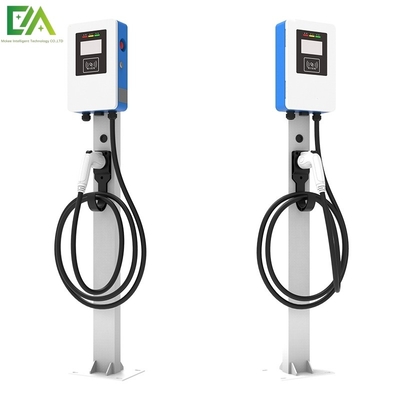 Type 1 Type 2 7KW 11KW 21KW Blauw en wit Kolom / vloer Type Eén pistool Elektrisch voertuig AC-oplaadstapel