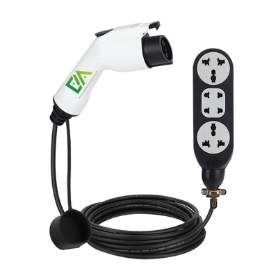 Goede prijs. Draagbaar ontladingspistool Ev Draagbaar Type2 Type1 oplaadkabel 3.5kw 16A 5m Voor huishoudelijk apparaat Buitenstations online