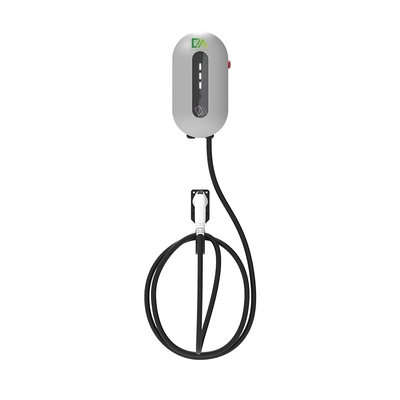 Goede prijs. Home 22KW zilveren muuropgeladen elektrisch voertuiglader EV GBT 7KW 11KW elektrisch voertuiglaadstation online