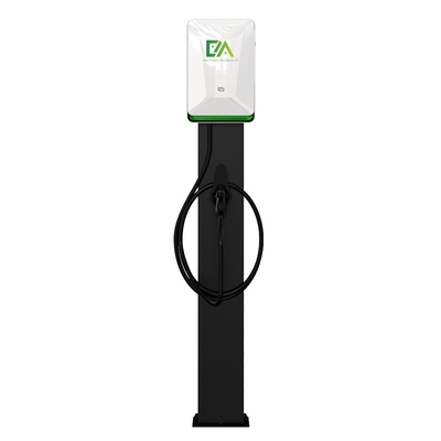 Pearl White Home / Commerciële kolom elektrische voertuig oplaadstapel 7KW 22KW 32A