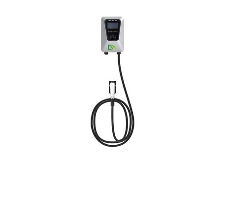 Goede prijs. 4,3 Inch Touchscreen 7kW AC EV Oplader 32A 220V Home Garage Wallbox 4m Laadkabel IP55 Online