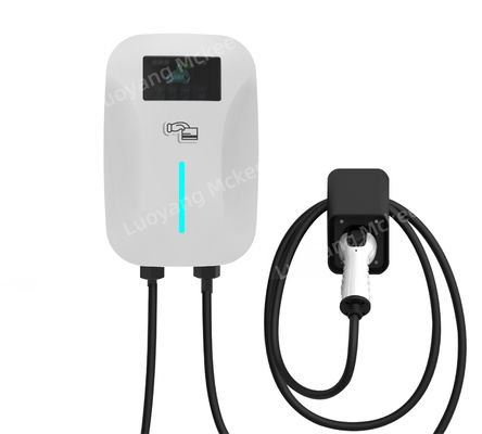 Goede prijs. 11kW verstelbaar niveau 2 AC EV-oplader Muur gemonteerd elektrisch voertuig oplaadstation Wallbox online
