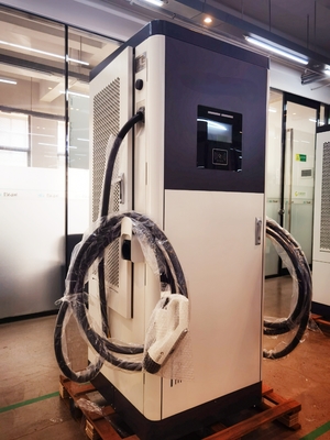 240KW/320KW/360KW CCS1/CCS2 geïntegreerde dual-gun DC elektrische voertuig oplaadstapel / commercieel snel oplaadstation Het is zeer goed om te installeren in hotel, supermarkt, ziekenhuis, thuis, enz.