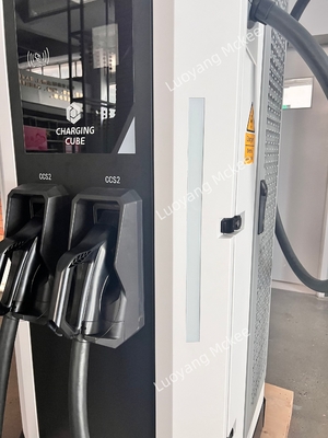 Goede prijs. Nieuw 60 kW tot 240 kW EV DC snel oplaadstation vloer staan 7 inch scherm DC elektrisch voertuig oplader oplaadstapel IP54 online
