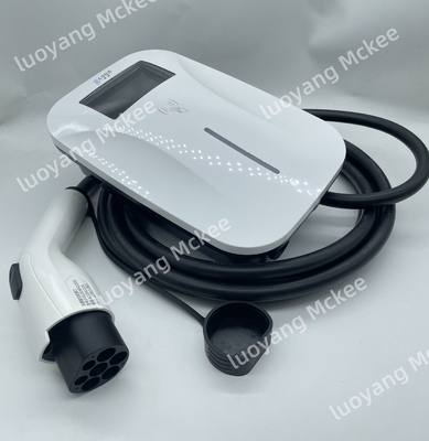 Goede prijs. Groothandel Nieuw EV-laadstation 7KW 11KW 22KW 16A 32A EVSE Wallbox Type 2 3 Fase AC Car Charger Elektrische voertuigen online