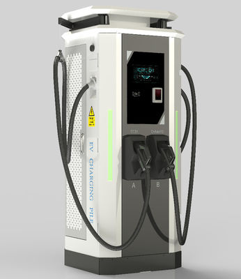 Commerciële DC EV-oplader 120kW Fast Charging Stack met LCD-scherm die snelle en elektrische oplaadoplossingen voor voertuigen levert