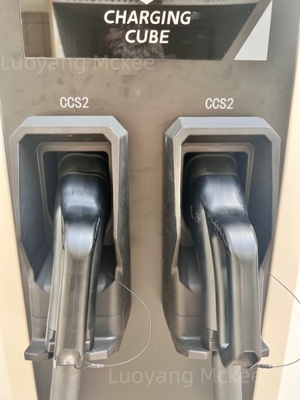 Sommige onderdelen van onze EV-oplaadstation Workshop Moderne 120 kW geïntegreerde dubbele geweer DC-elektrische voertuigoplaadstation CCS2 GBT Commerciële elektrische voertuig snellaadstapel