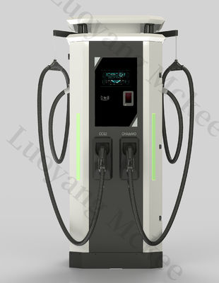 Commerciële DC EV-oplader 60kW Fast Charging Stack met LCD-scherm die snelle en elektrische oplaadoplossingen voor voertuigen levert