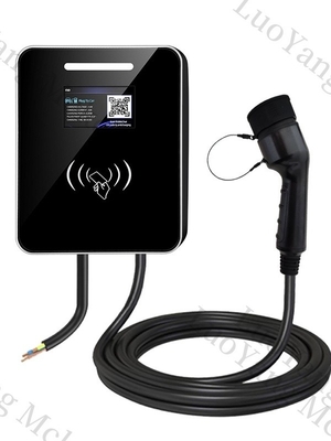 Goede prijs. Draagbare 22 kW EV-wandoplader 7Kw 11Kw 16A 32A 32 Amp Type 2 Niveau 2 Huishoudelijke elektrische auto oplaadstation online