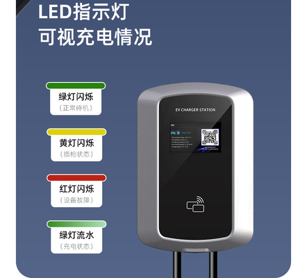 Goede prijs. Mode 3 22KW 3-fase Europese Standaard Elektrische Voertuig Oplader Type 2 Elektrische Voertuig Oplaadstation Wallbox Elektrische Oplaadstation AC Oplaadpaal online