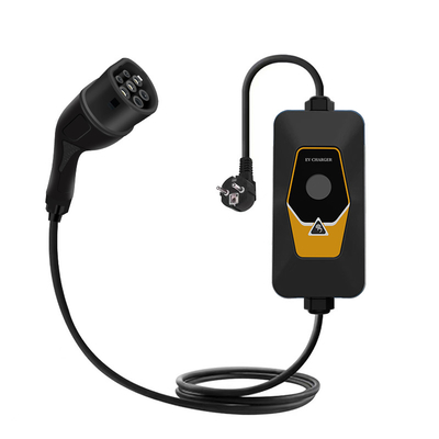 16A 3.5KW Slimme Draagbare EV Oplader Type 1 / Type 2 / GBT Draagbare EV Oplader voor Elektrische Auto met 5 EV Oplader Plug