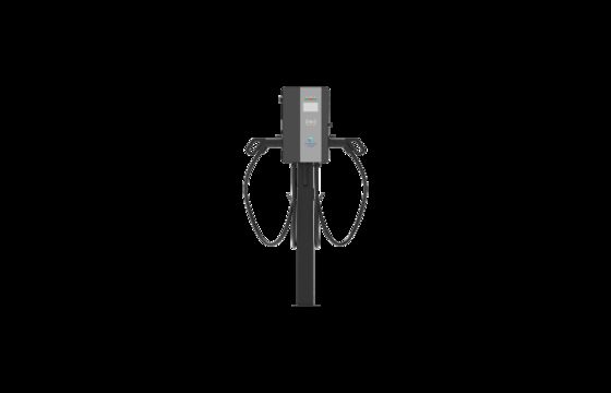 11*2 KW wandopgeladen AC EV-laadmachine met 4,3 inch full-color display voor elektrische voertuigen van type 1