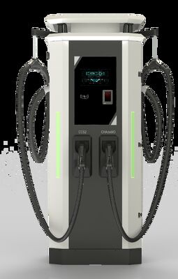 Uiterlijk van industriële kwaliteit, weerbestendige en duurzame stabiele werking
80 kW Dual-gun EV-lader