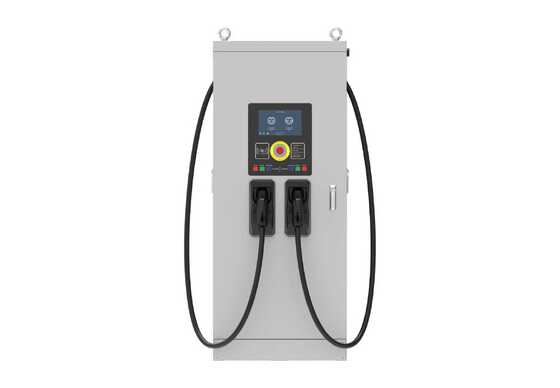 Goede prijs. 80kW commercieel bedienbare DC-oplaadstapel, 7-inch kleuren touchscreen, 4G-netwerk en kaartwipsysteem online