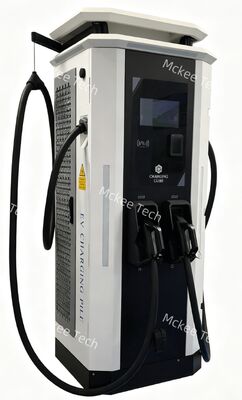 Commerciële voorkeur 60kW swing-arm DC oplaadstapel High Efficiency & Low Power Consumption, kosteneffectieve snellaadmachine