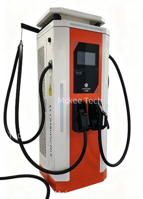 Goede prijs. 60 kW Dual Gun DC snelle EV-oplader met IP54 weerbestendige bescherming voor commercieel gebruik online