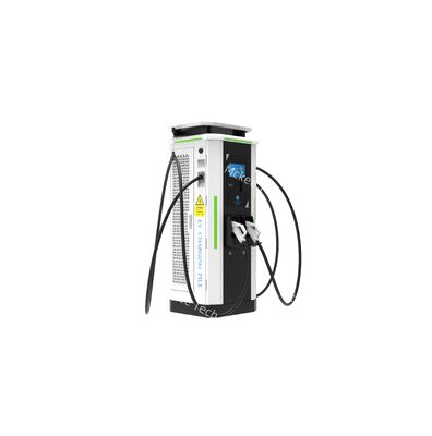 160kW Dual-Gun Swing Arm Charging Stack.