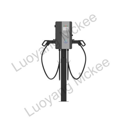 Goede prijs. Engineering Commercial EU Standard Dual-gun Pedestal AC Charger, bedienbaar management systeem, 4,3-inch touchscreen, multi-payment outdoor pedestal charger Online