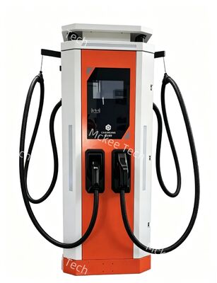 Voor commerciële wagenparken zware industriële vrachtwagens snellaadstation 60 kW White Dew-serie DC EV-lader luchtkoeling IP54 OCPP1.6J 10 inch touchscreen