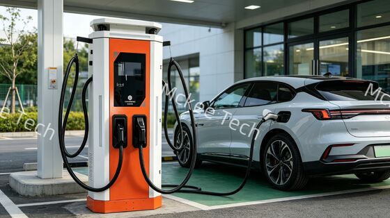 IP54 beschermde luchtgekoelde 160KW White Dew Series DC EV Fast Charger OCPP1.6J ingeschakeld 10 inch touchscreen oplaadstation voor zware industriële vrachtwagens commerciële vloot