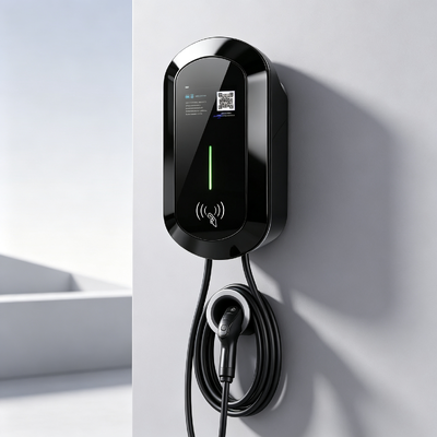 Goede prijs. Muuropgeladen Piler type R8 AC Charging Station Anti Salt Spray type2 EV Charger 11kw 16A 380V IP54 5,64 inch LCD Display voor thuis Bedrijfsoplaadscenario's Online