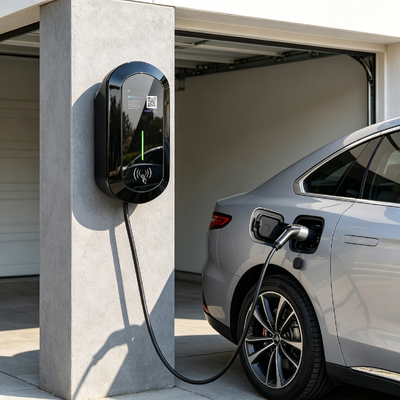 Goede prijs. R8 Residentiële Commerciële EV Oplader NACS Tesla Compatibel Anti-zoutsproeibestendig Wandmontage Pilaartype AC Laadstation 11,5 kW 48A 85V tot 265V IP54 5,64 inch LCD-scherm Online