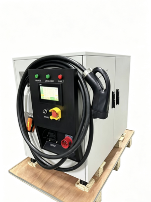Goede prijs. 80kW Piek Draagbare DC EV Oplader 65kWh Vloeistofgekoelde DC200V-750V 150A 7m Kabel CCS1 CCS2 CHAdeMO GBT Tesla Online