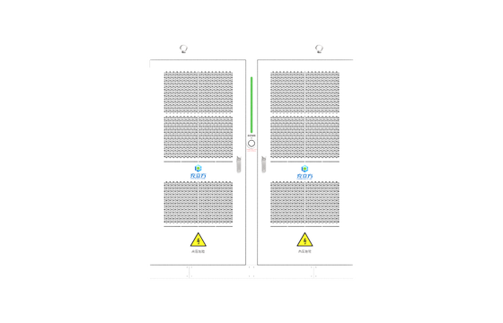Goede prijs. IP54 Waterdichte Vloeistofgekoelde Laadpaal Flexibele Gedeelde Laadstack 600kW PDU Ontwerp Controle Host Maximaal 12 Laadpalen Enkele Pistool Maximaal 600kW Laadpistolen Online