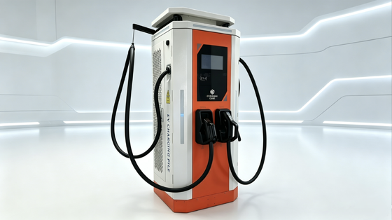 Goede prijs. 120kW Dual Gun CCS2 CHAdeMO DC Fast Charger IP54 OCPP1.6J 10 inch touchscreen voor snelwegstations Online