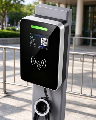 Goede prijs. 22kW Type 2 AC EV Charger Wallbox Drie fase 32A Openbaar laadstation Online