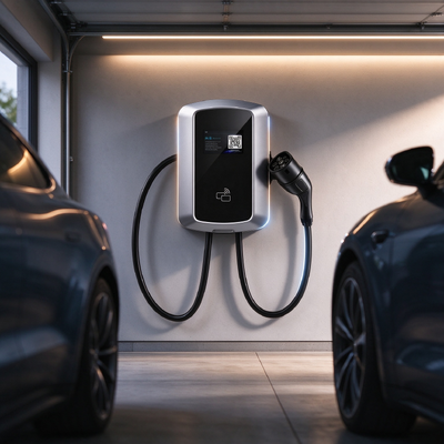 Goede prijs. 9,6 kW Type 1 AC EV-oplader Commerciële vloot Laadstation Lekkage-aardingsbescherming Online
