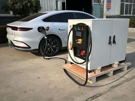 Goede prijs. 120 kW 100 kWh mobiele EV-oplader vloeistofgekoeld draagbaar DC-snellaadstation voor energieopslag Online