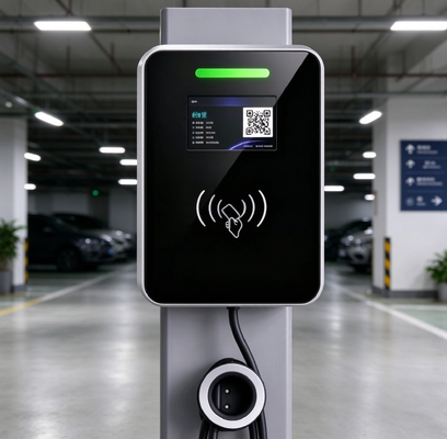 Goede prijs. 11kW Type 2 AC EV-oplader Driefasig 16A 400V RFID Smart Wallbox EU-markt Online
